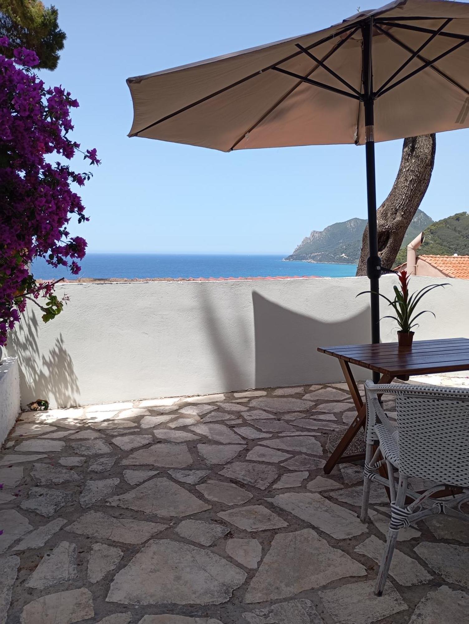 Vicky'S Panoramic View Apartments Pelekas Exterior foto