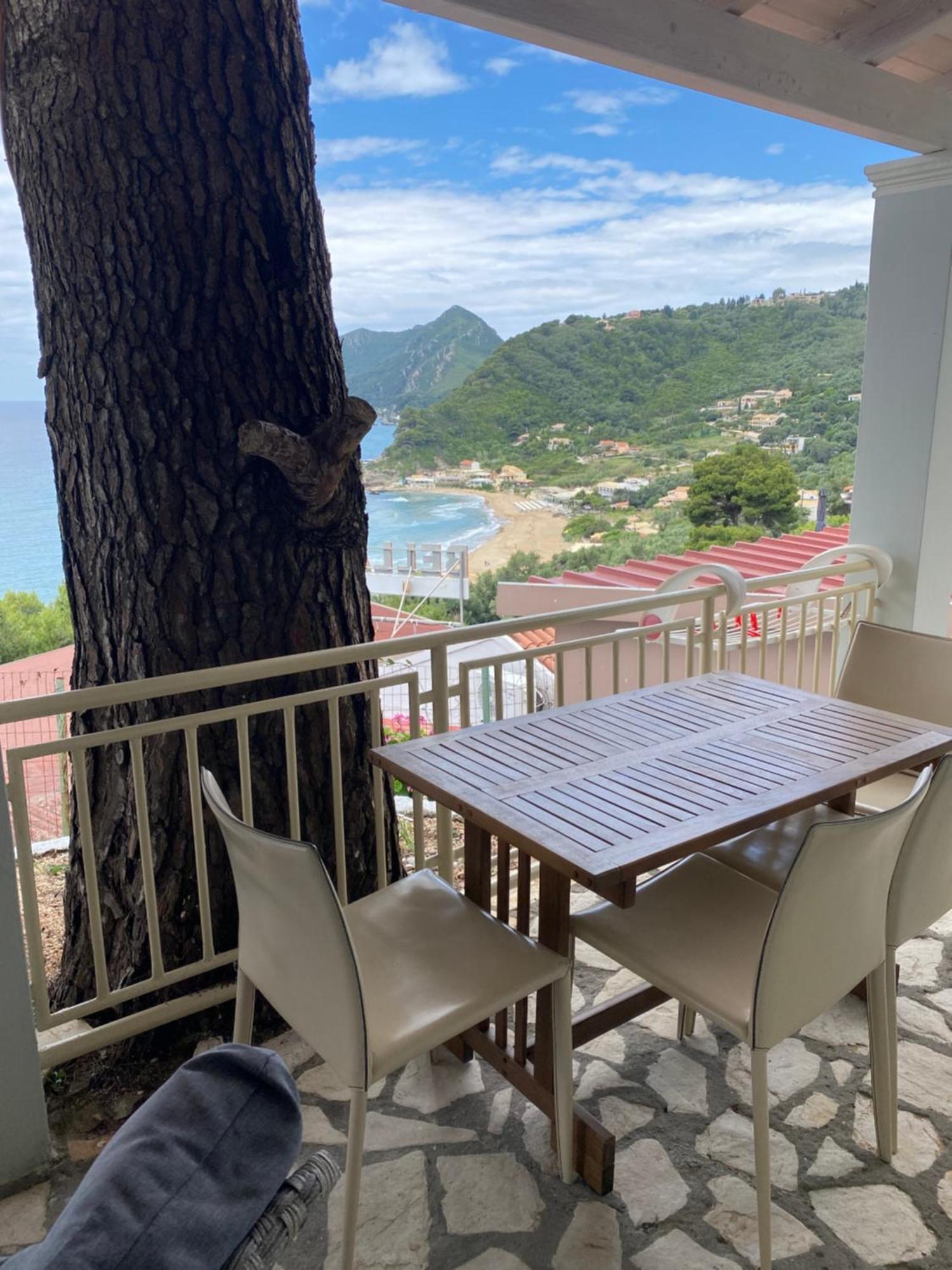 Vicky'S Panoramic View Apartments Pelekas Exterior foto